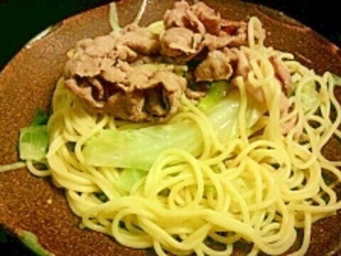 冷しゃぶパスタ